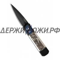 Нож Godson Steampunk Black Pro-Tech складной автоматический PT7SP2